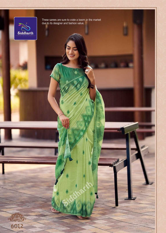 Moxi Prints Soft Cotton Silk Printed Saree