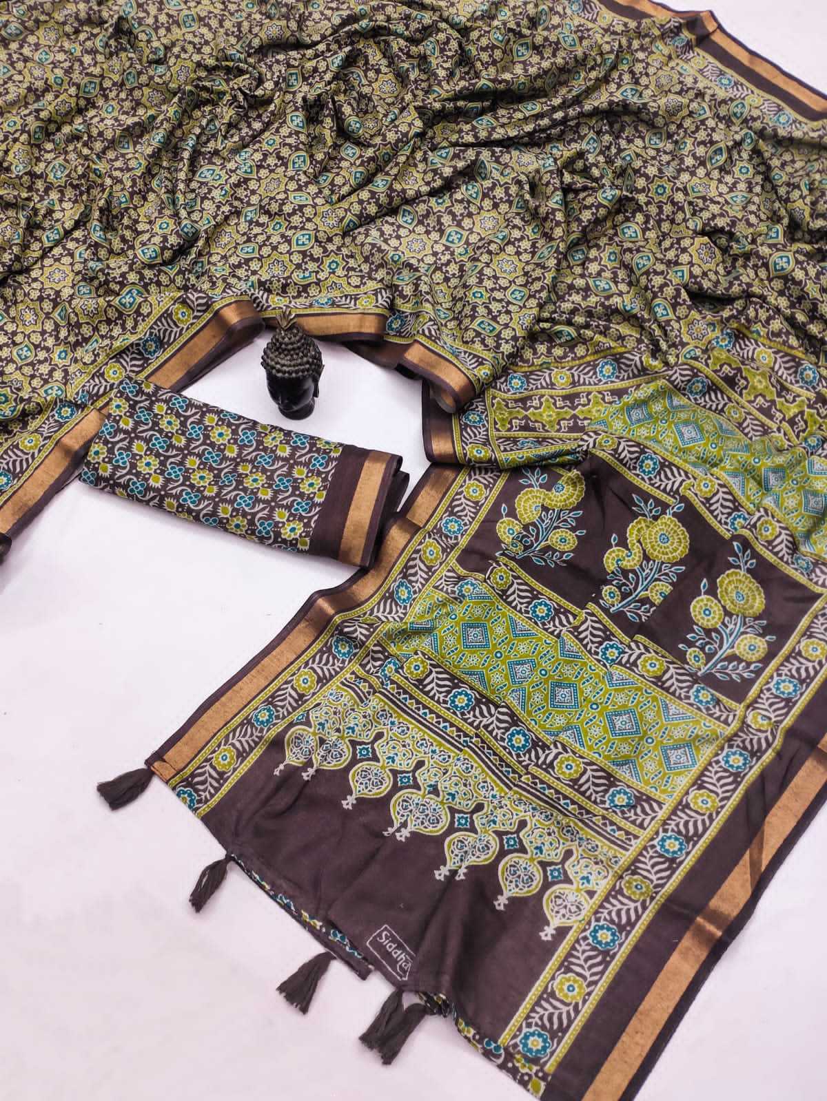 Parnika Cotton Printed Saree