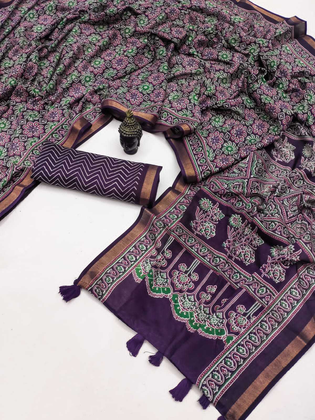Parnika Cotton Printed Saree