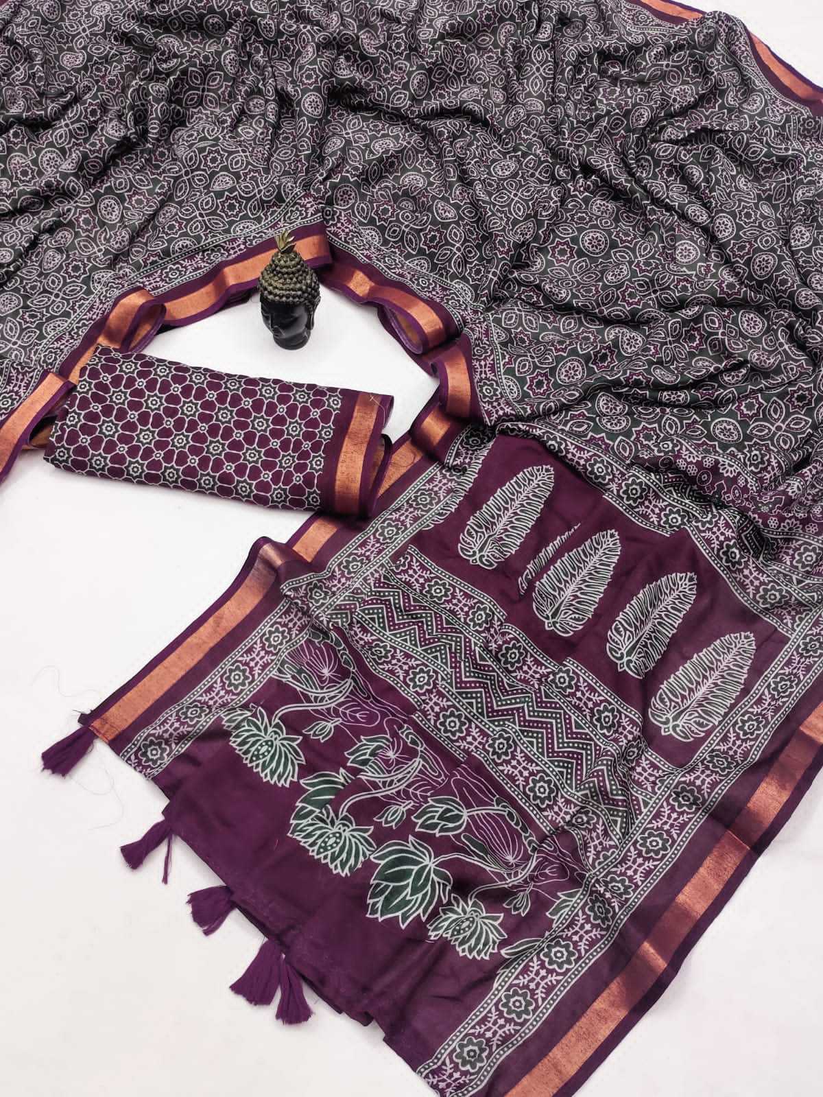 Parnika Cotton Printed Saree