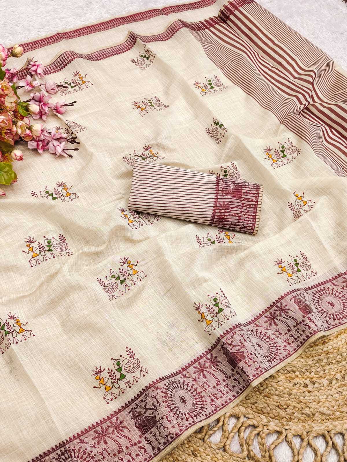 Pooja Cotton Designer Saree