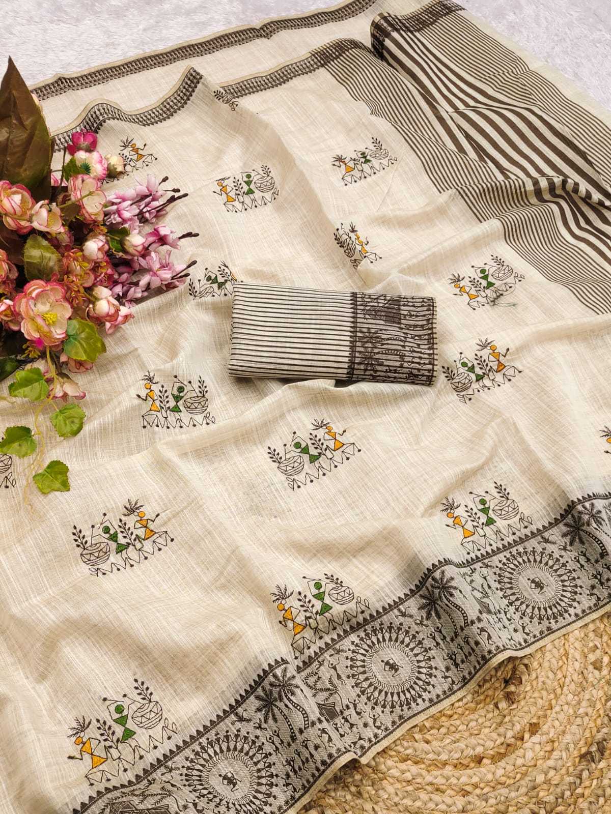 Pooja Cotton Designer Saree