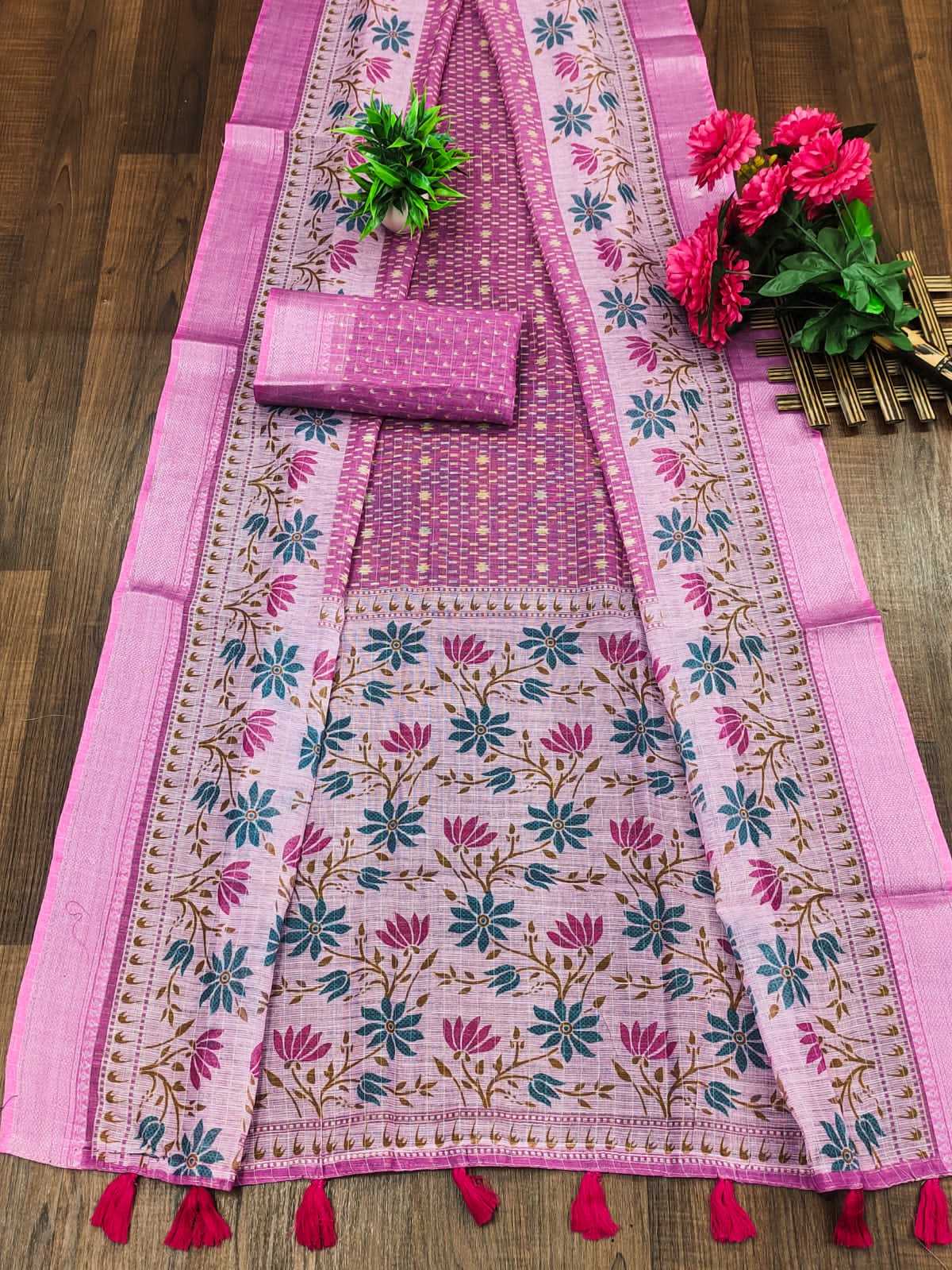 Pranita Cotton Designer Saree