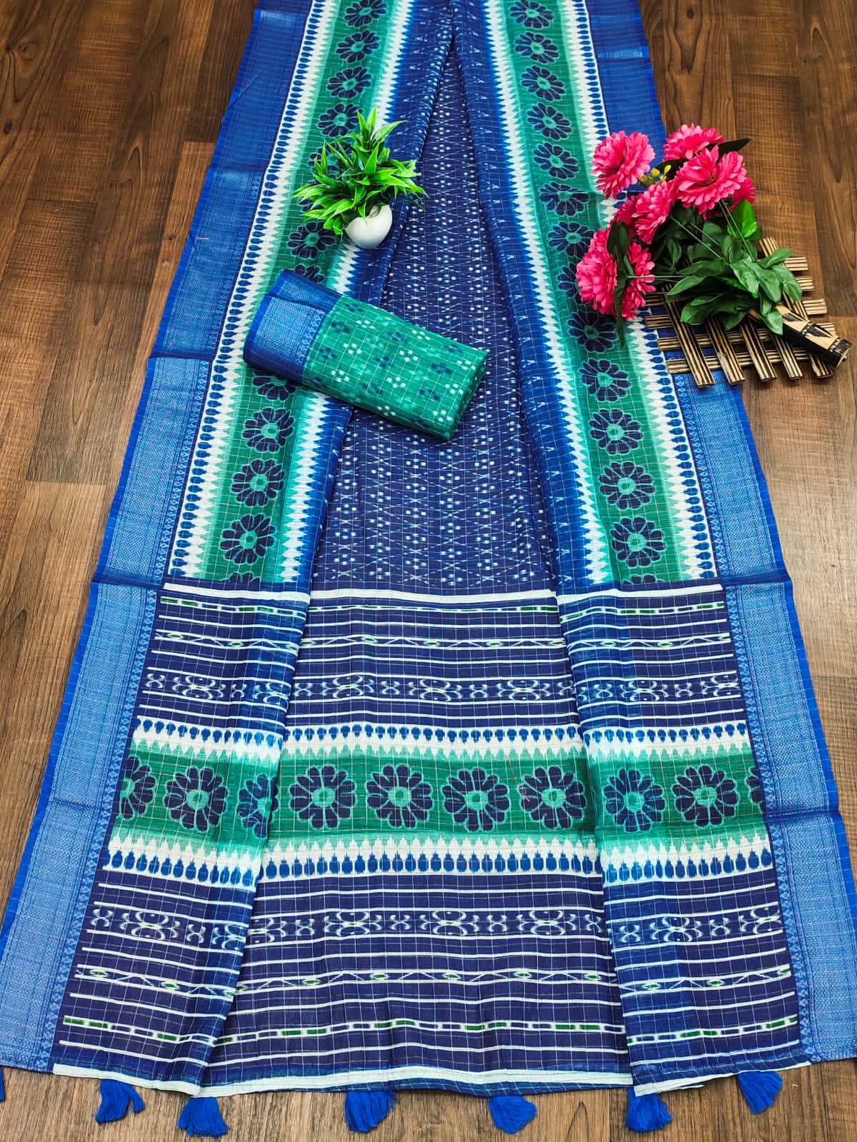 Pranita Cotton Designer Saree