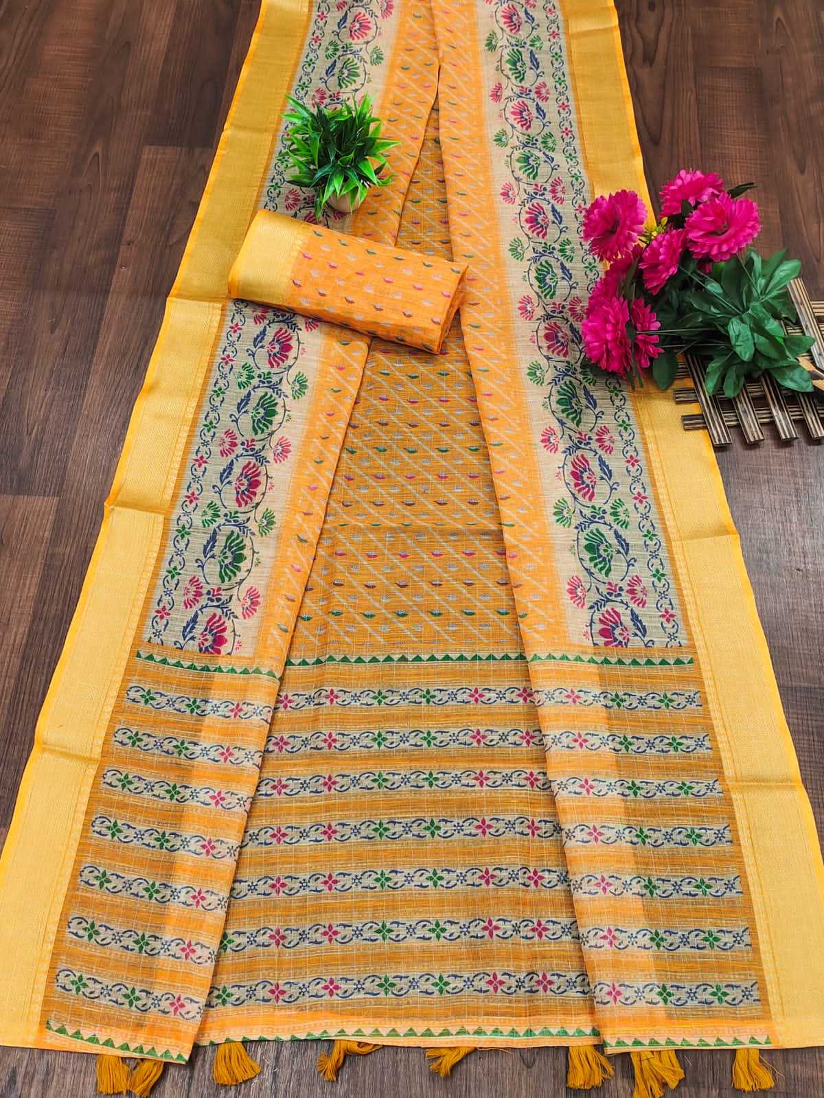 Pranita Cotton Designer Saree