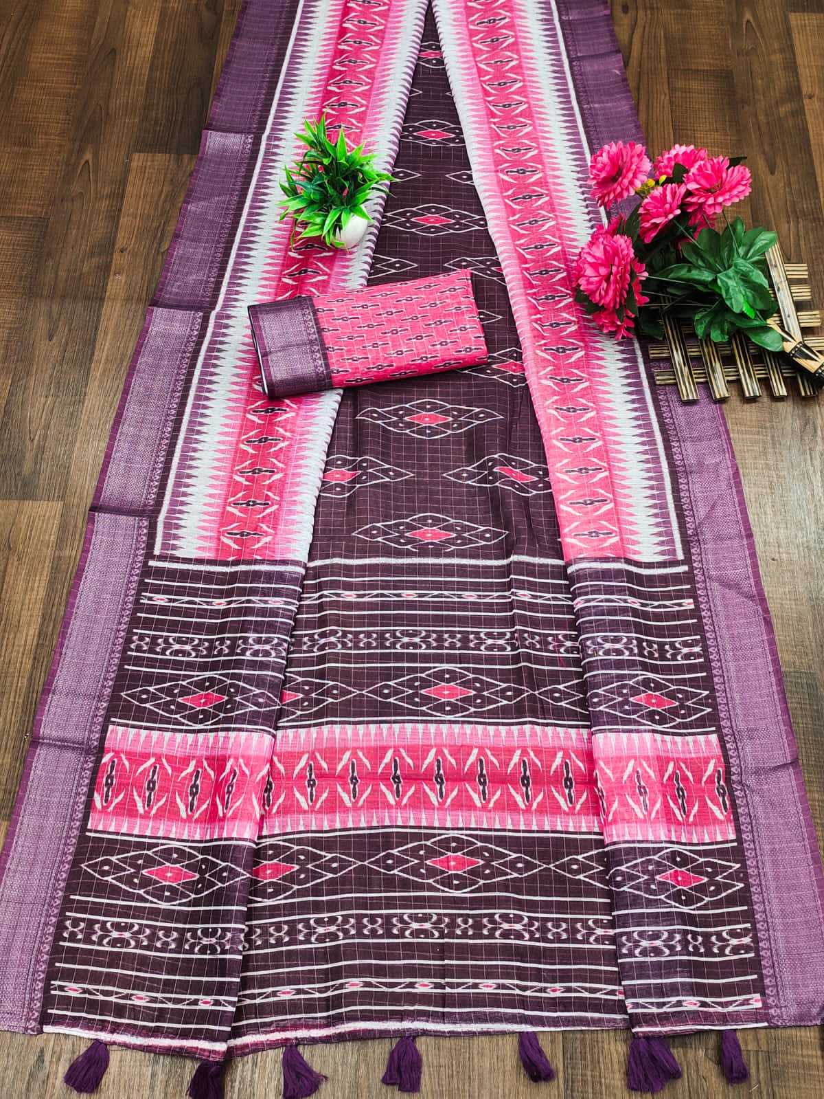 Pranita Cotton Designer Saree