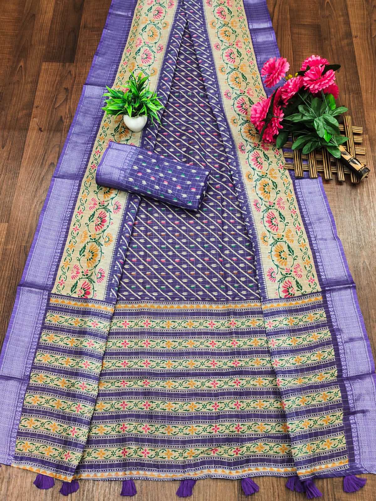 Pranita Cotton Designer Saree