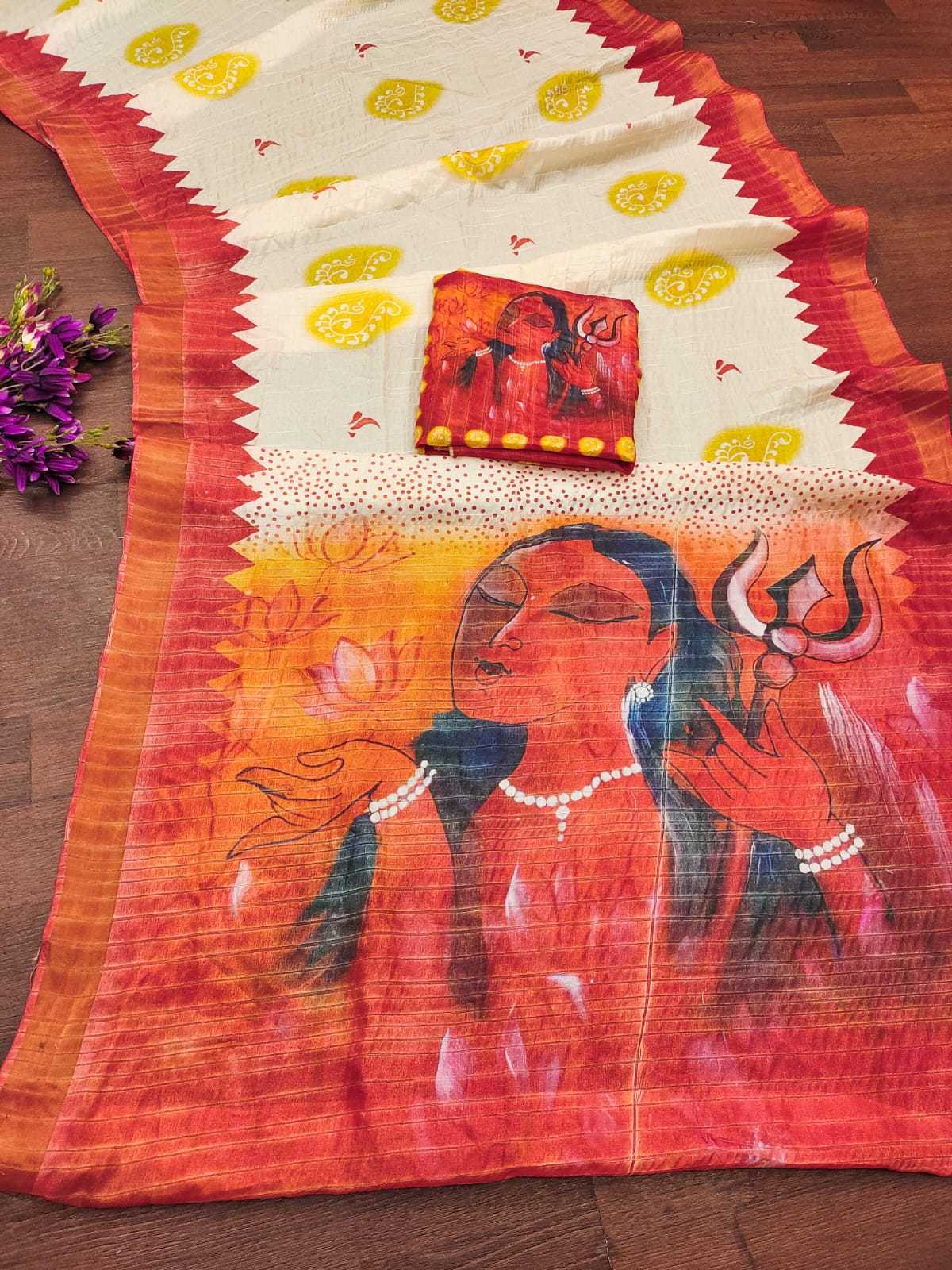 Preeti Tussar Silk Soft Saree