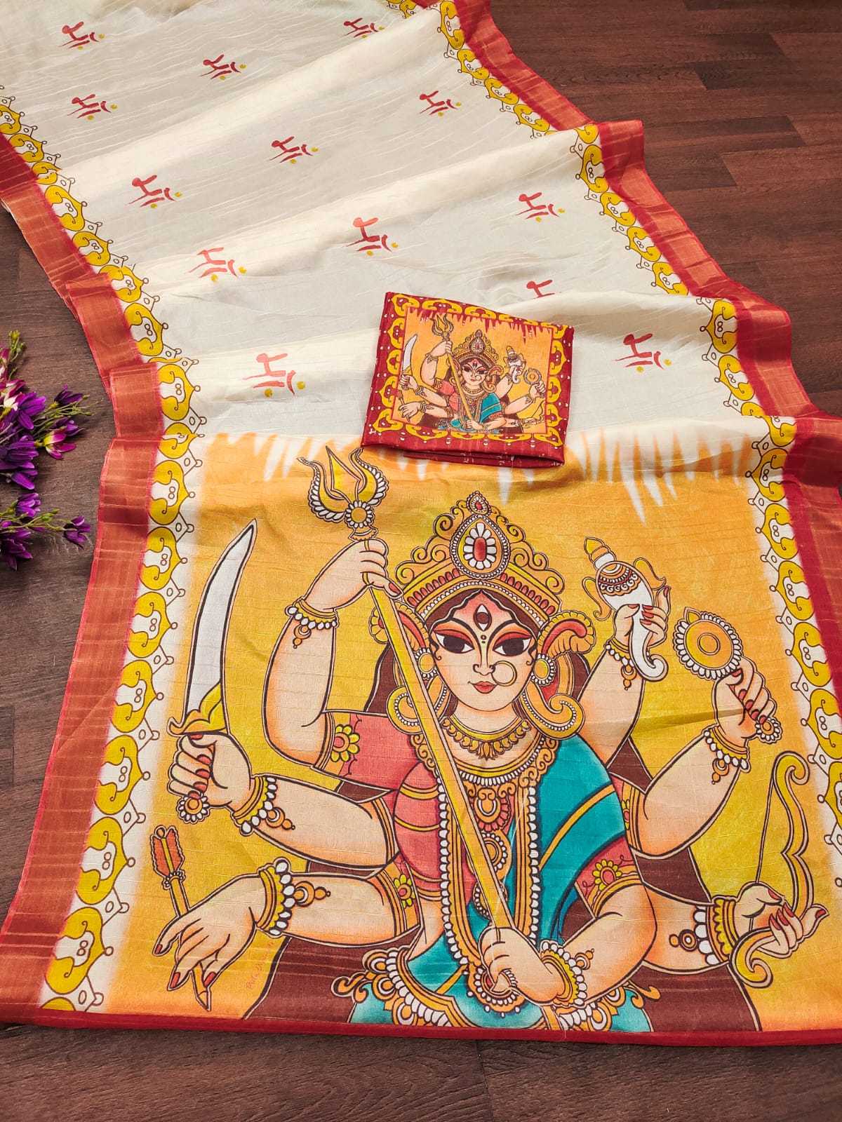 Preeti Tussar Silk Soft Saree