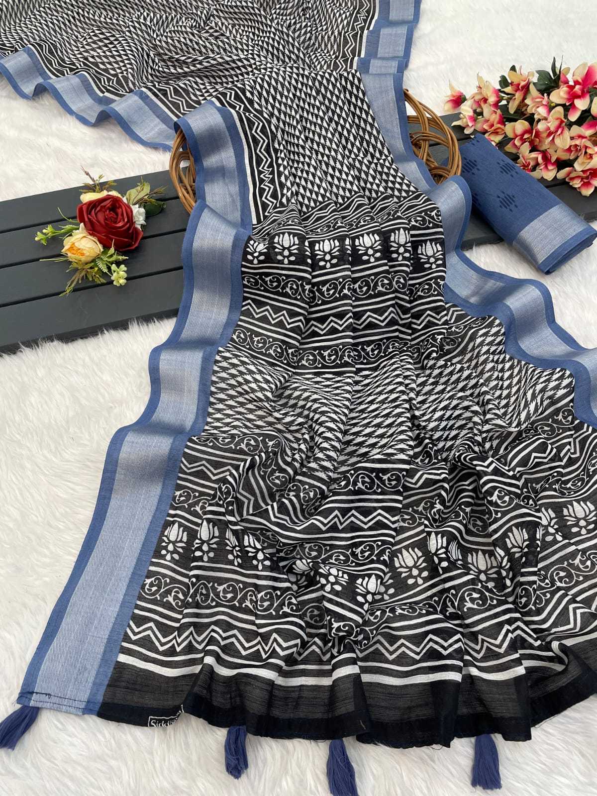 Preksha Cotton Printed Saree