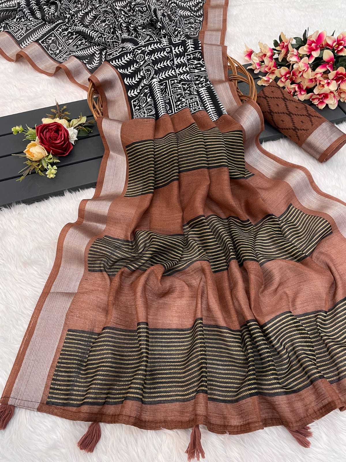 Preksha Cotton Printed Saree