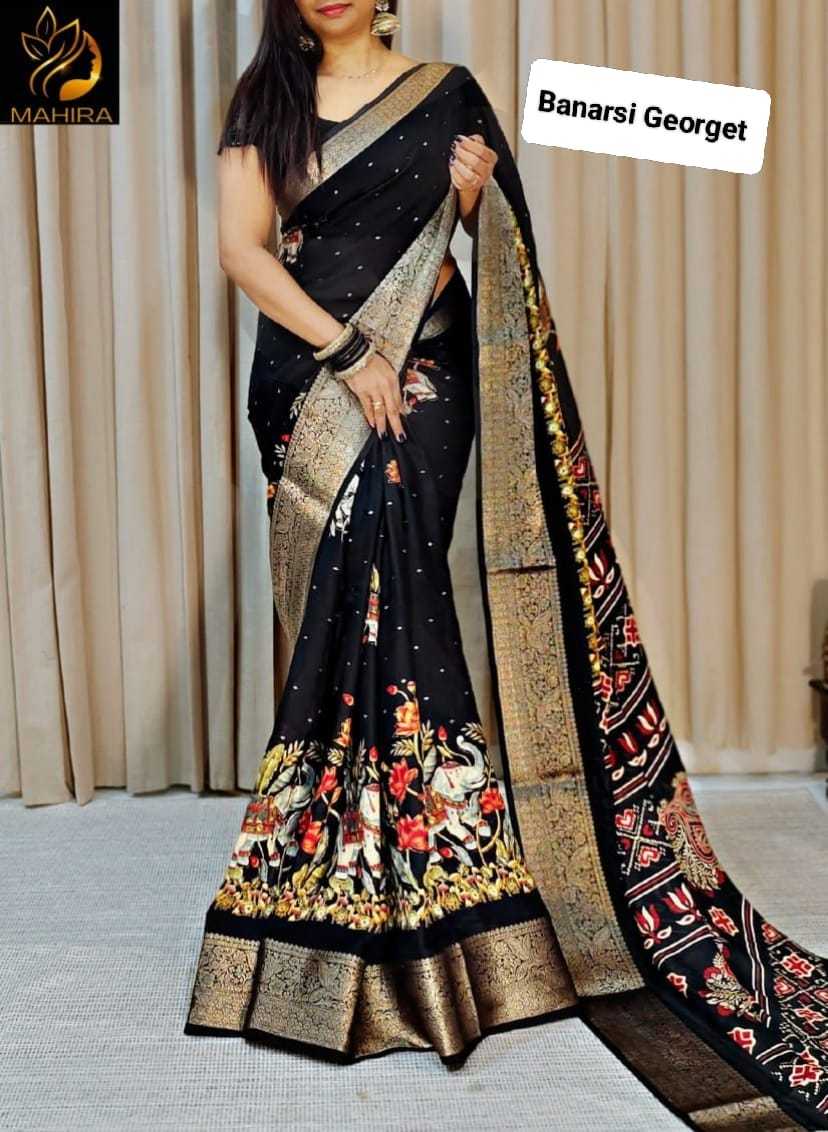 Ragini Georgette Designer Saree
