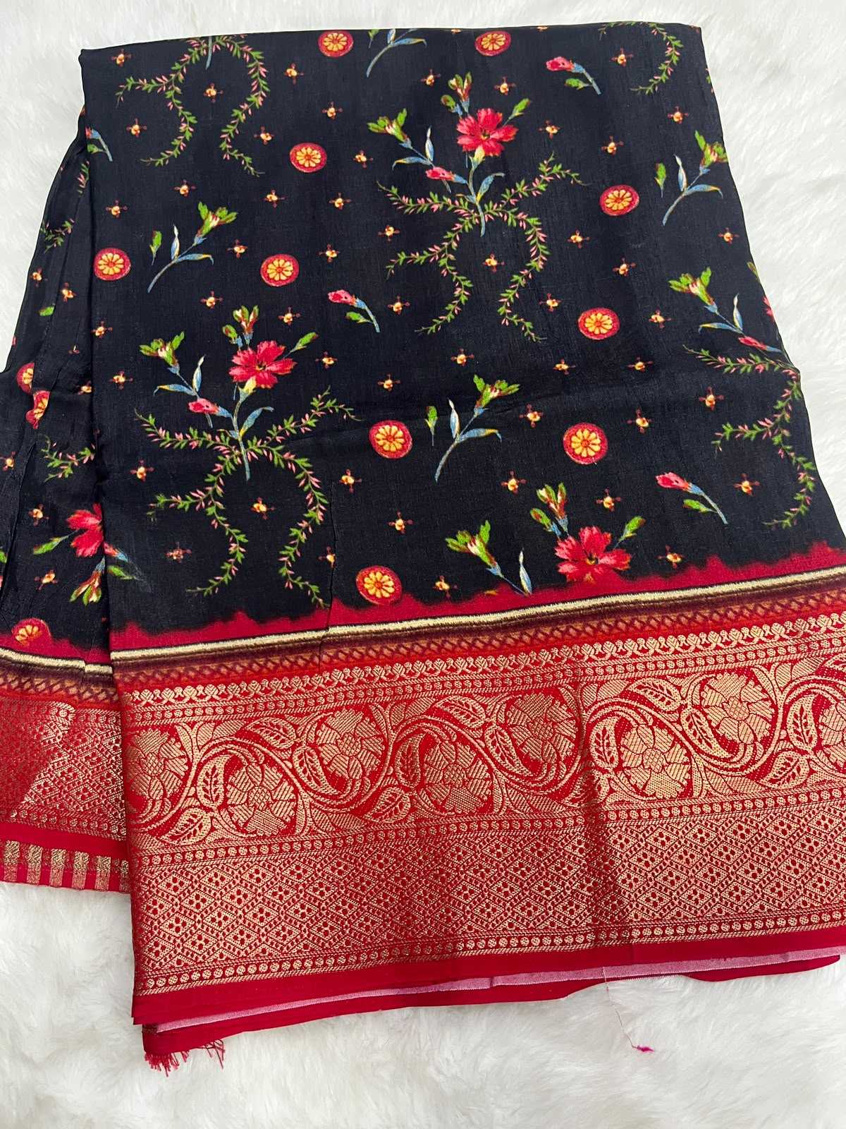 Rajvi Pure Viscos Printed Saree