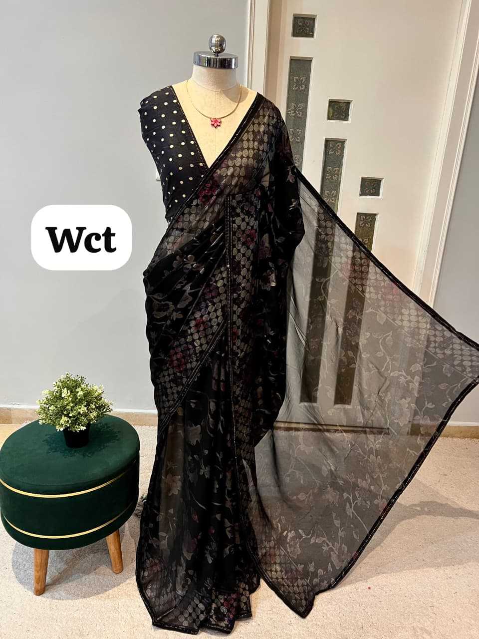Ramya Georgette Designer Saree