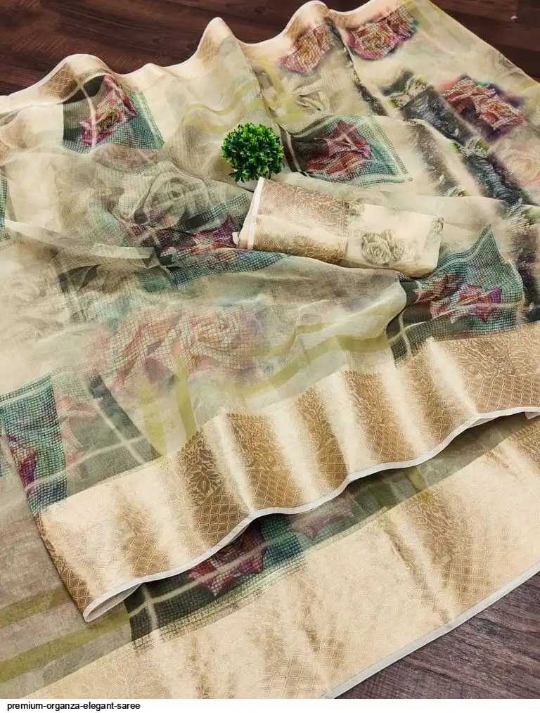 Ranjana Organza Designer Saree