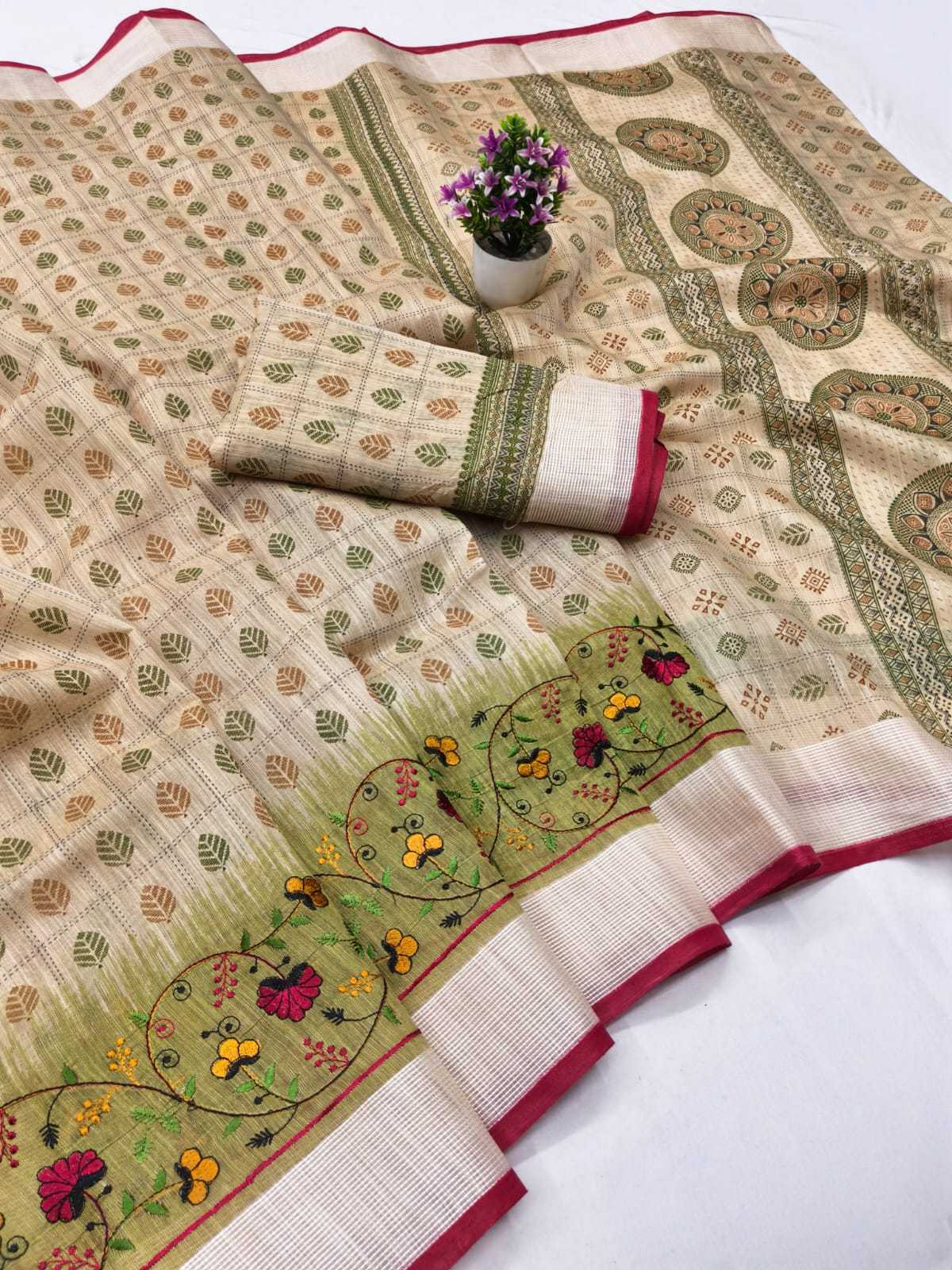 Raveena Cotton Printed Saree