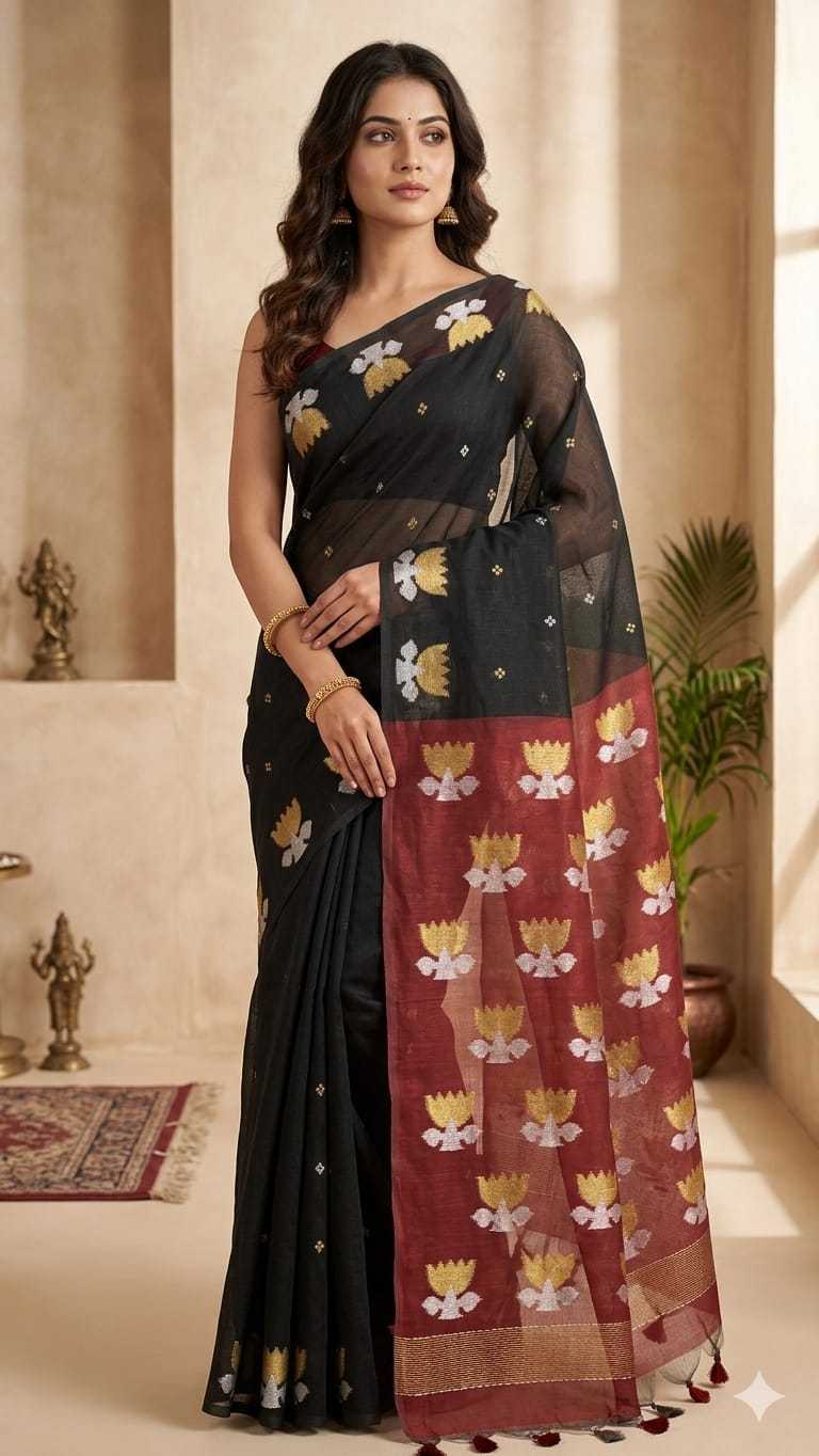Reena Tussar Silk Saree