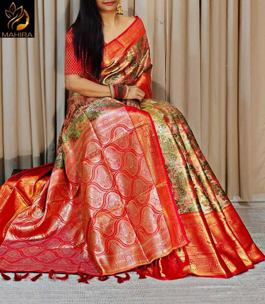 Rich Silk Designer Saree