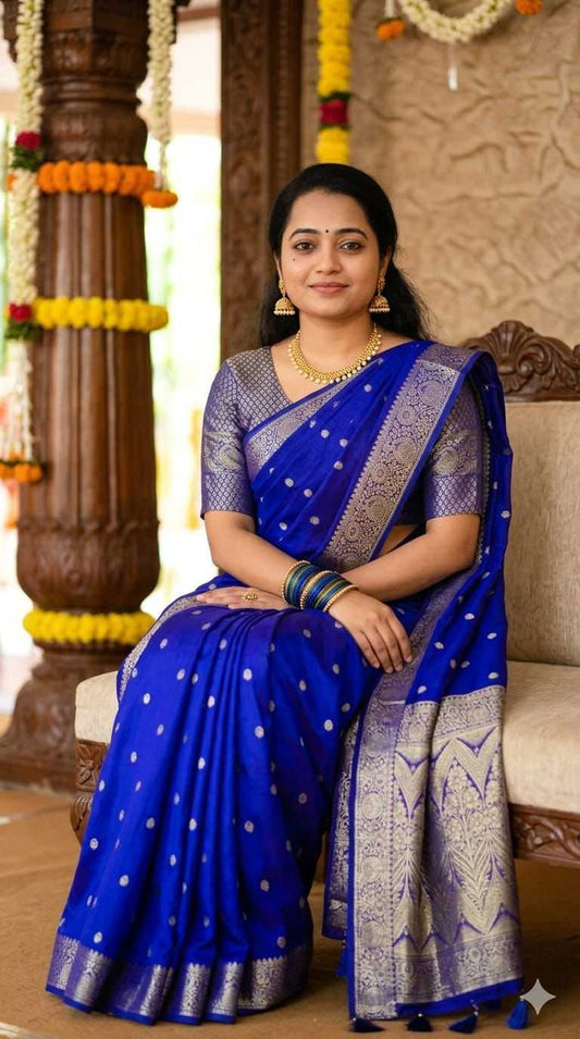 Riddhima Banarasi Soft Silk Designer Saree