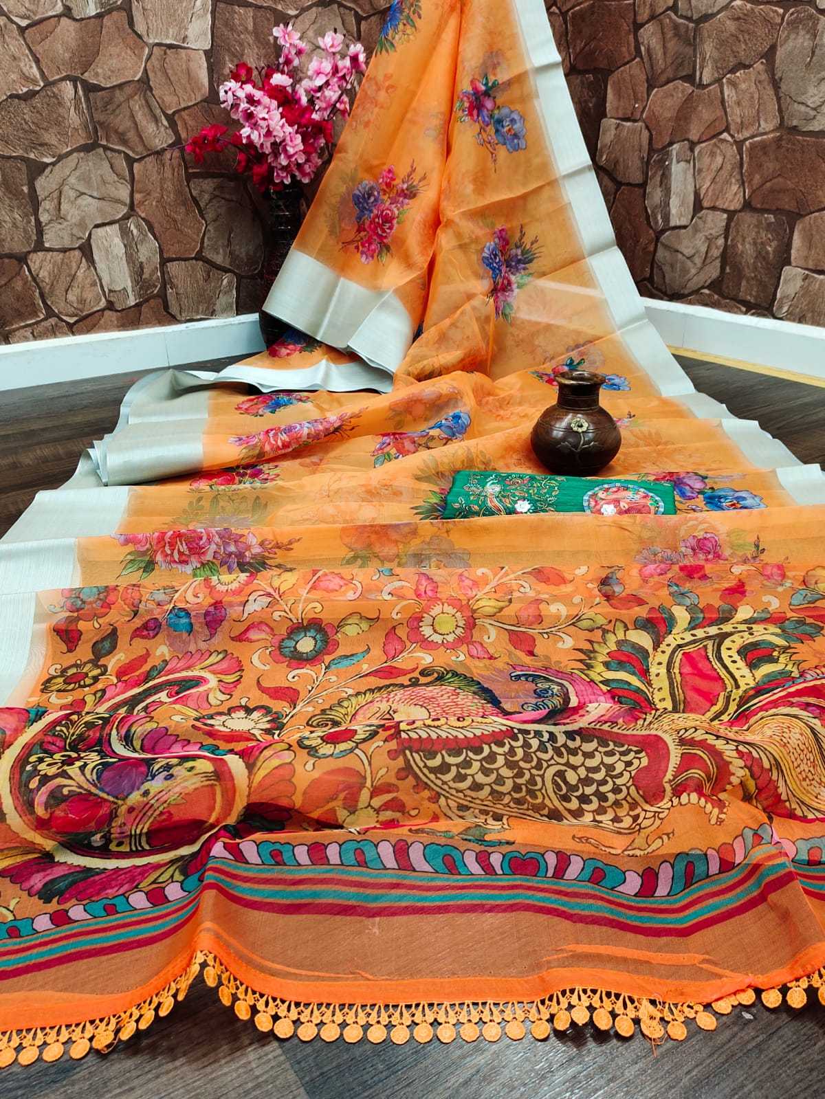 Ritu Organza Designer Saree