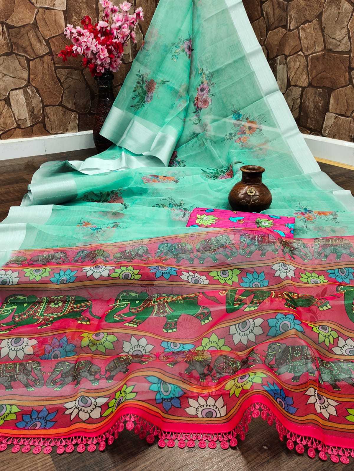 Ritu Organza Designer Saree