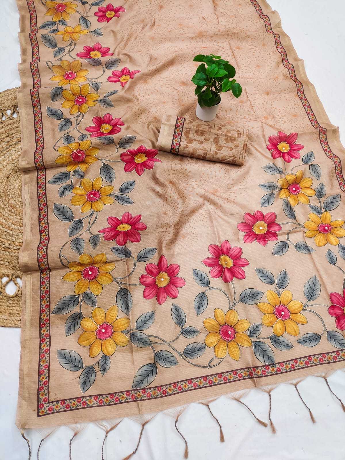 Riya Tussar Silk Party Wear Saree