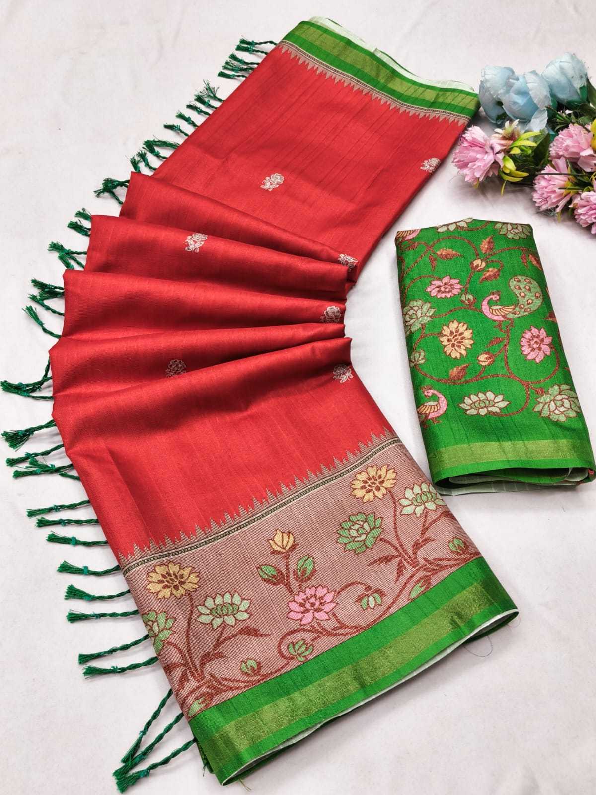 Roshni Tussar Silk Soft Saree