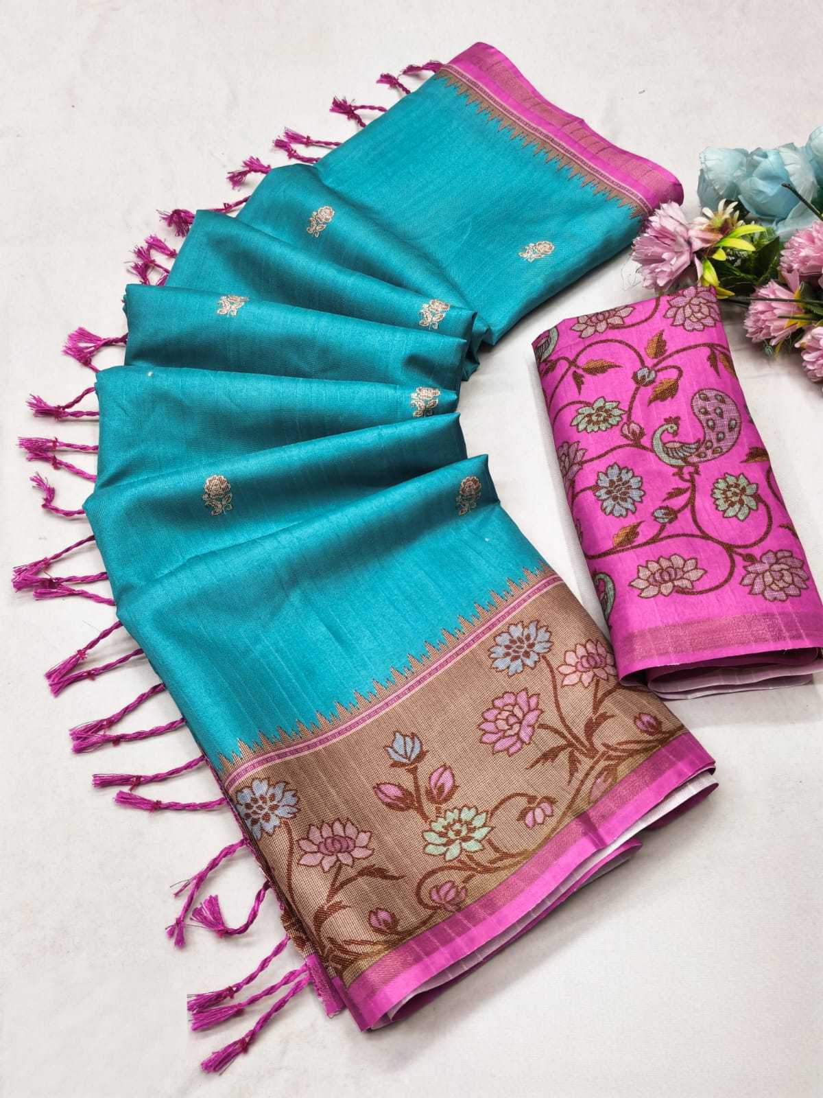 Roshni Tussar Silk Soft Saree