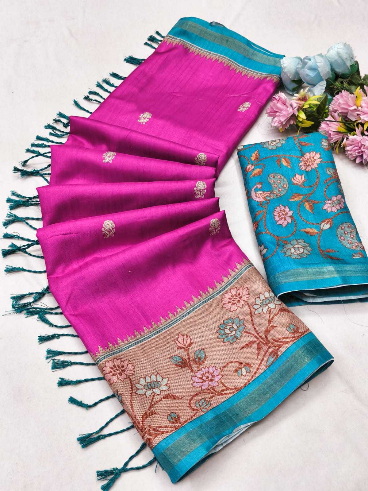 Roshni Tussar Silk Soft Saree