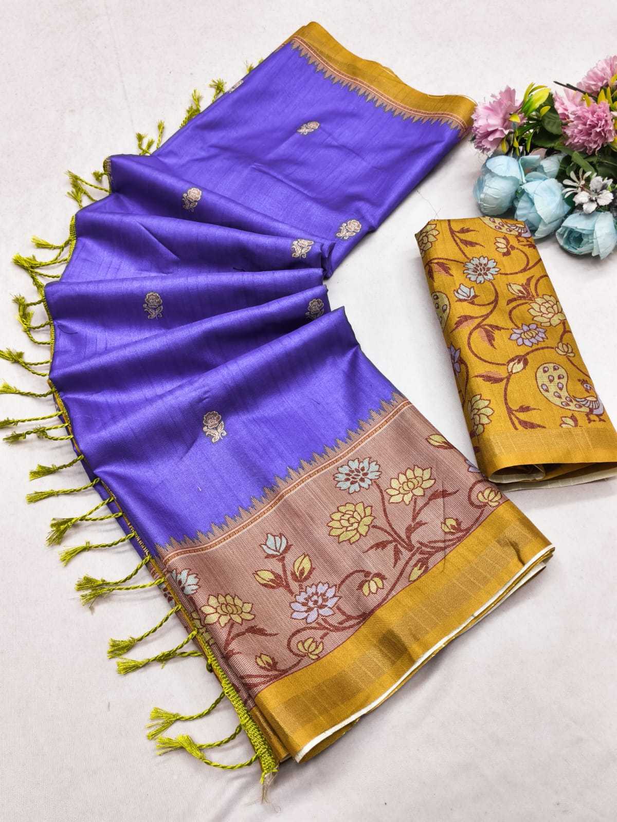 Roshni Tussar Silk Soft Saree