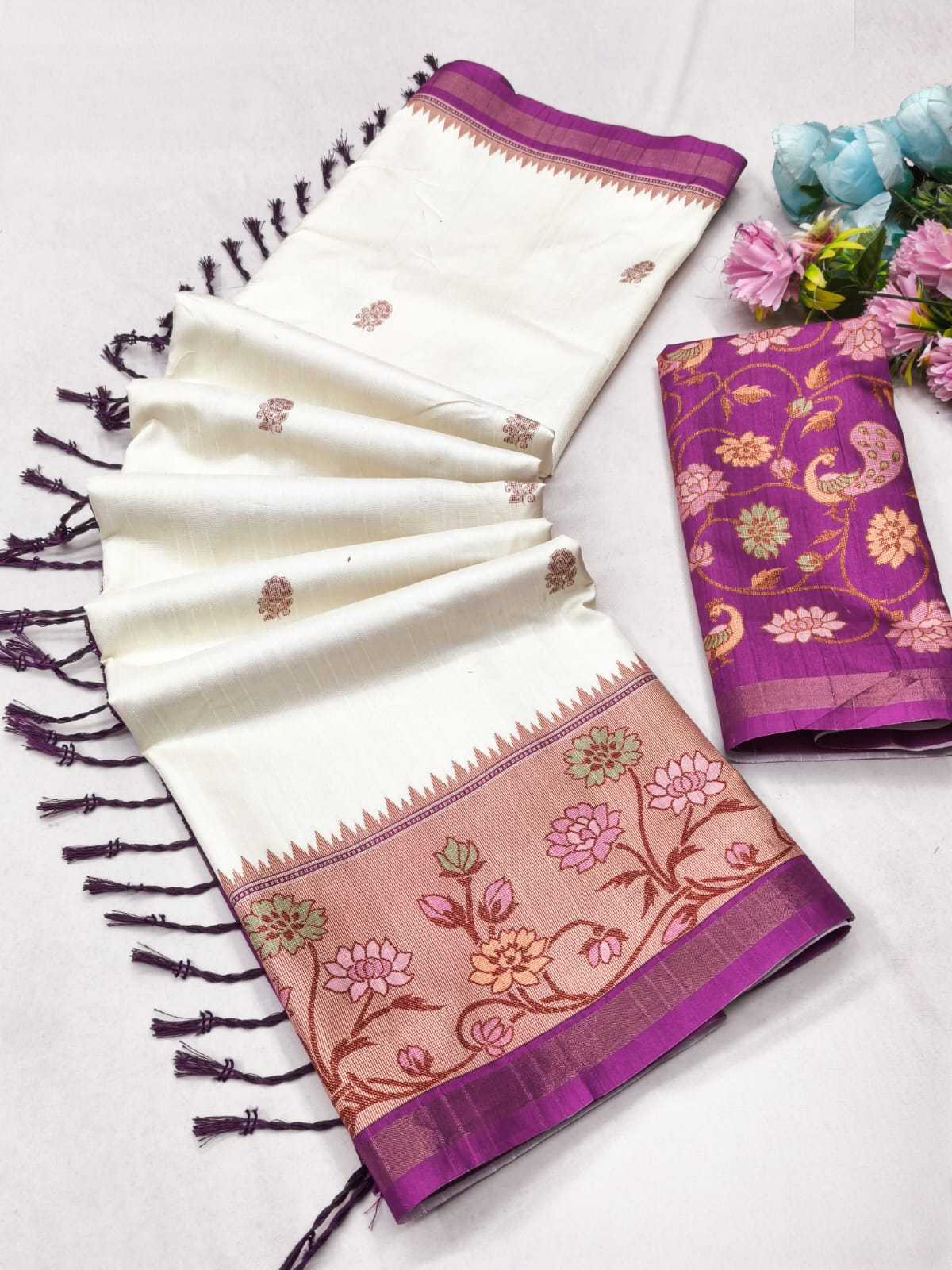 Roshni Tussar Silk Soft Saree