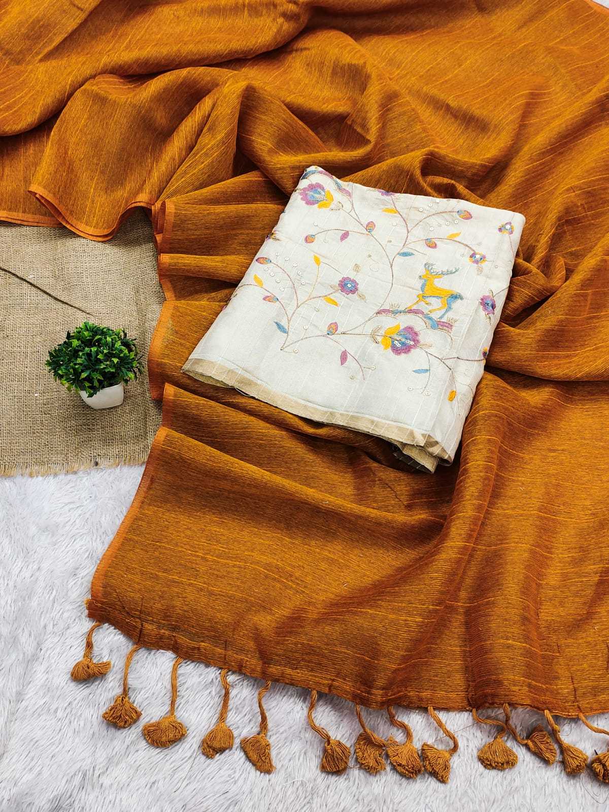 Rudrani Cotton Designer Saree