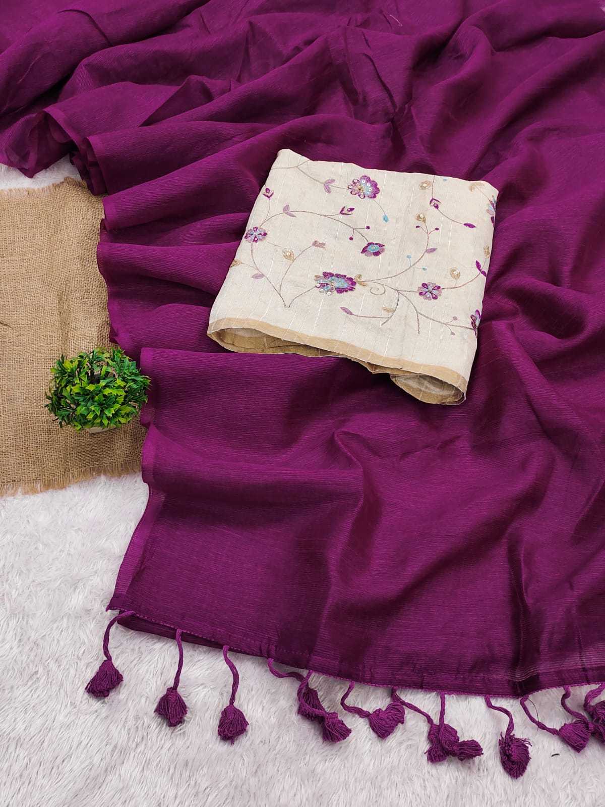 Rudrani Cotton Designer Saree