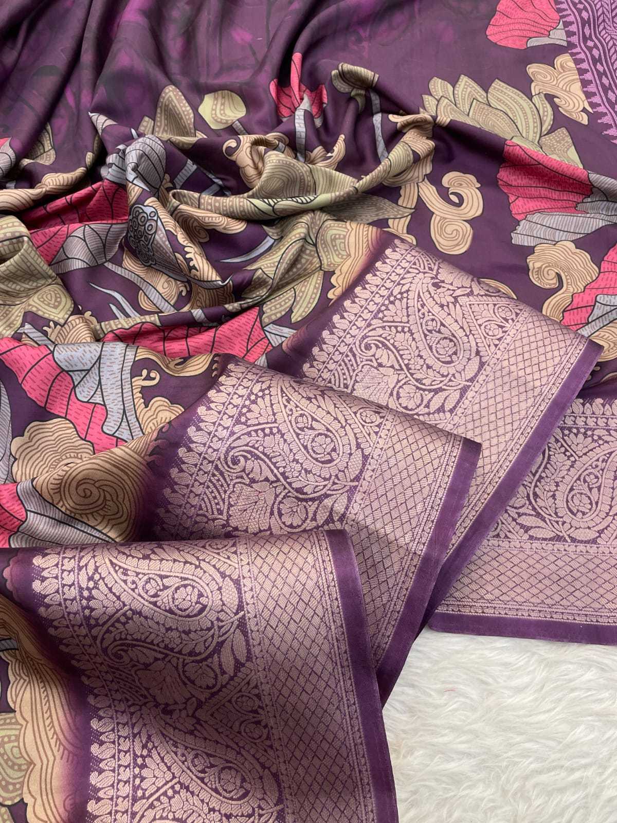 Rupal Gajji Silk Modal Saree