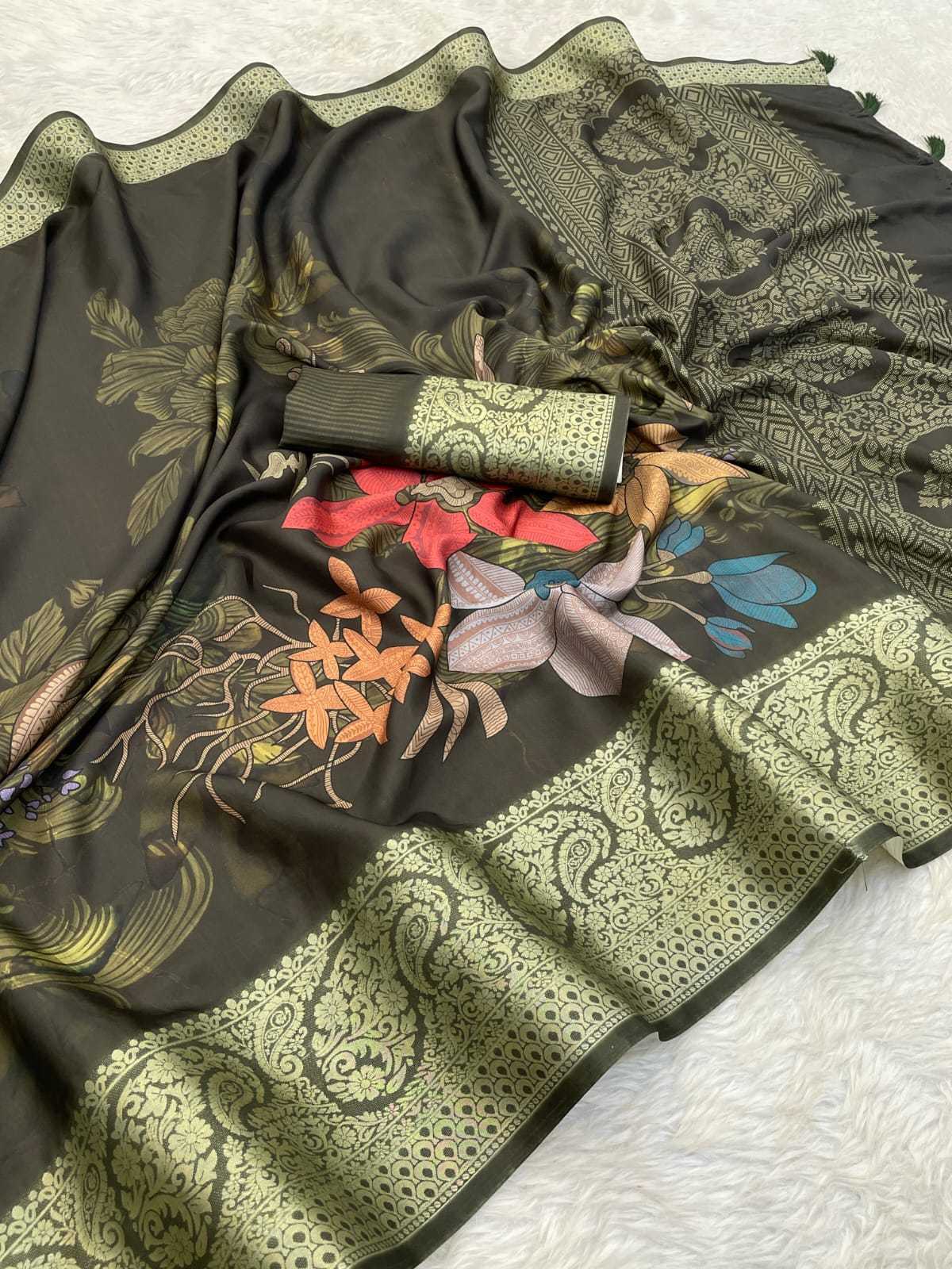 Rupal Gajji Silk Modal Saree