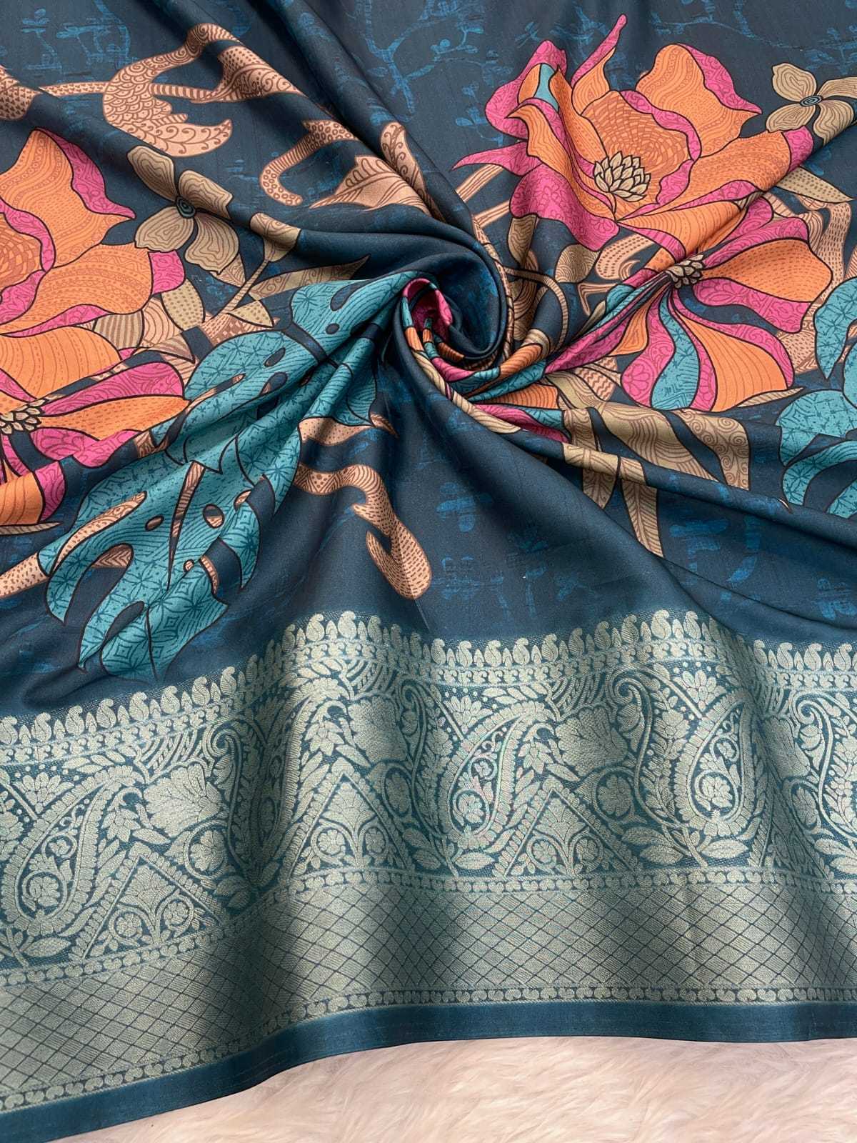 Rupal Gajji Silk Modal Saree