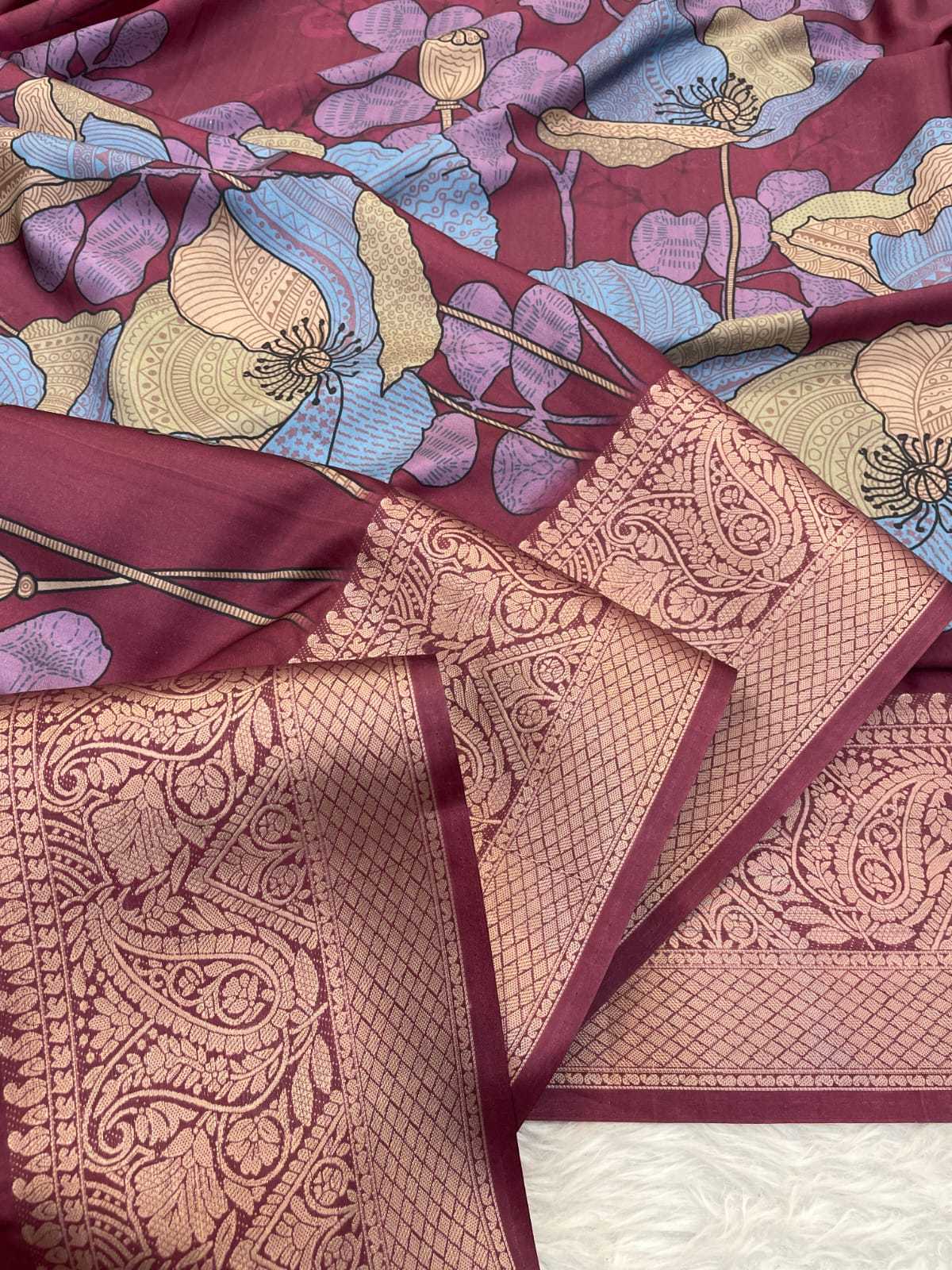 Rupal Gajji Silk Modal Saree