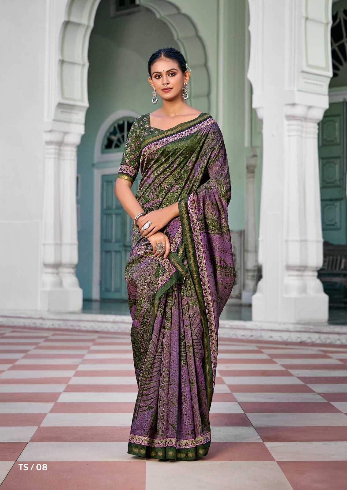 Taarni Space Silk Soft Saree