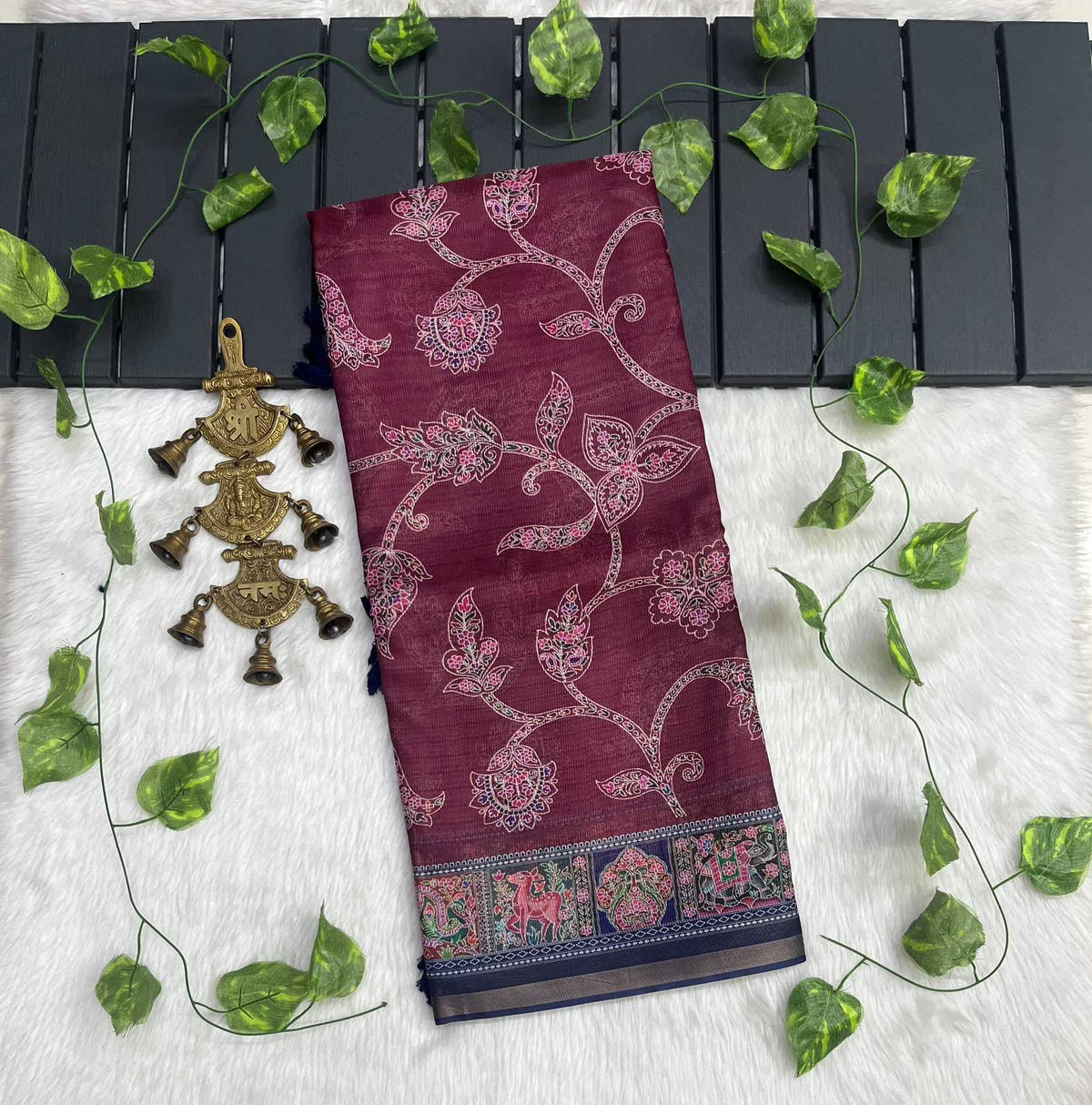 Utsav Prints Cotton Designer Saree