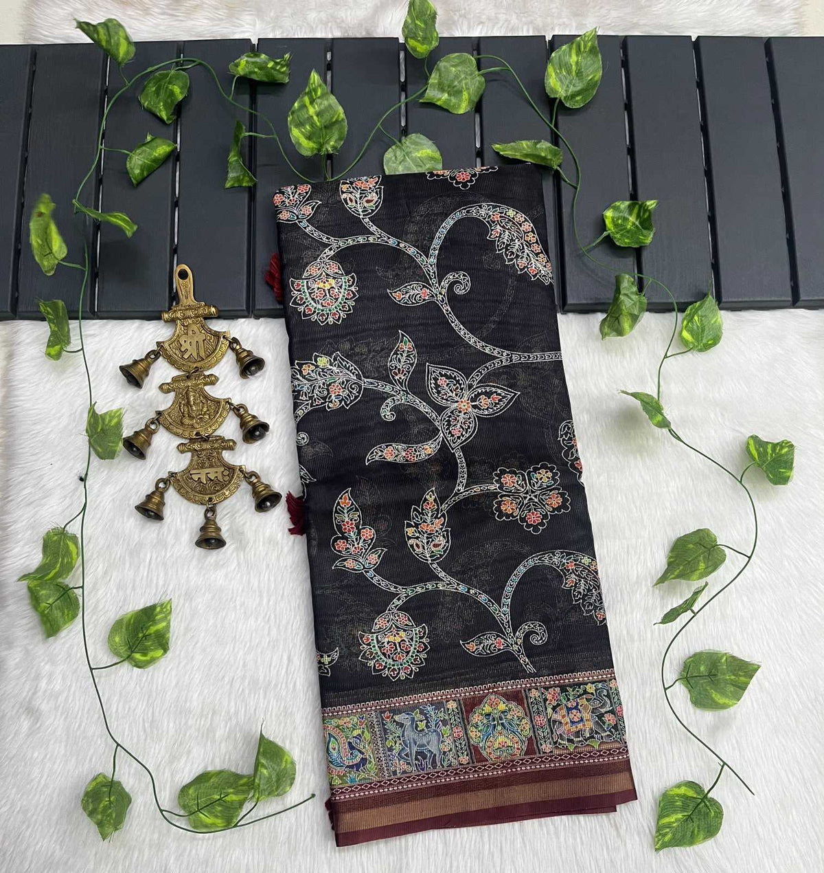 Utsav Prints Cotton Designer Saree