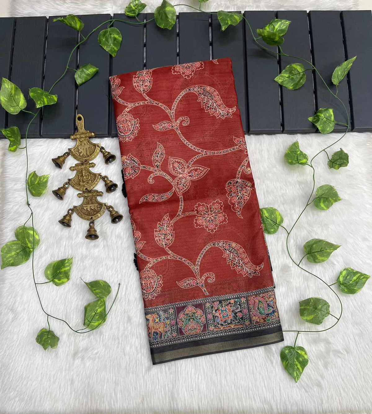 Utsav Prints Cotton Designer Saree