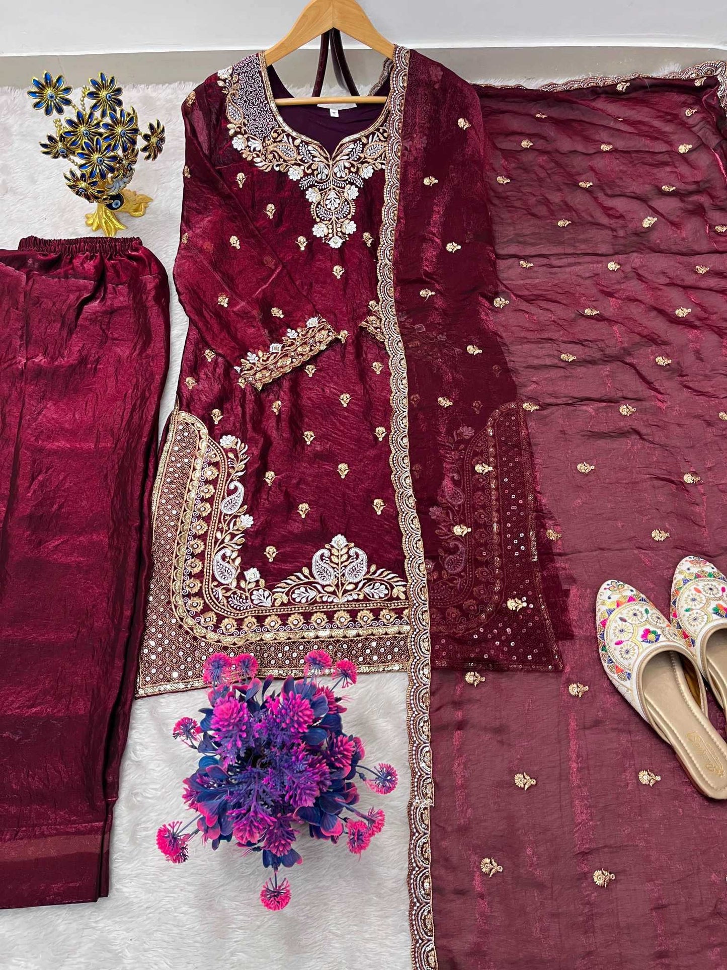 Fancy Embroidery Suit