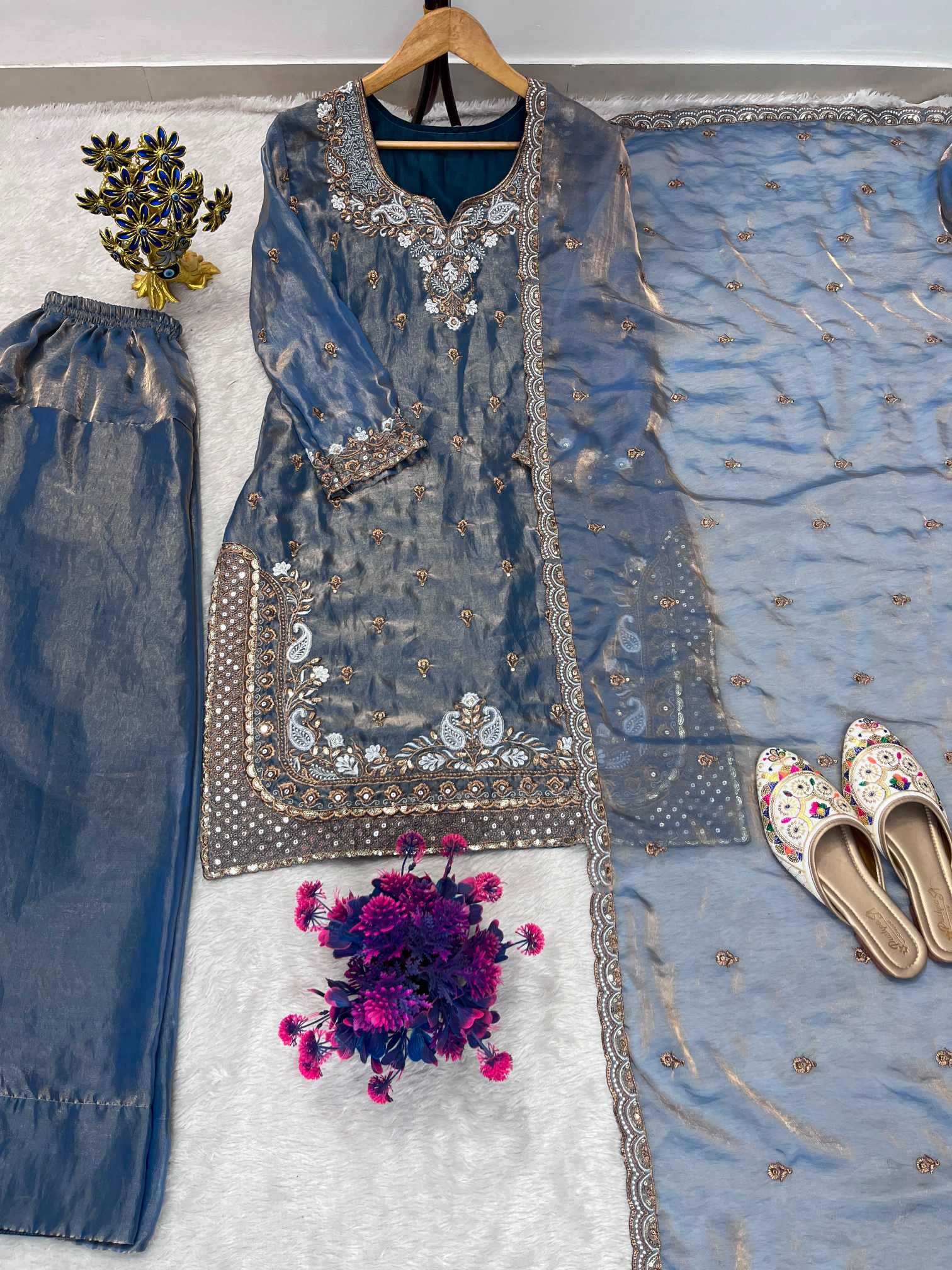 Fancy Embroidery Suit