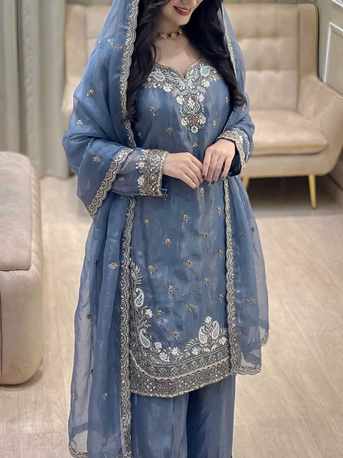 Fancy Embroidery Suit