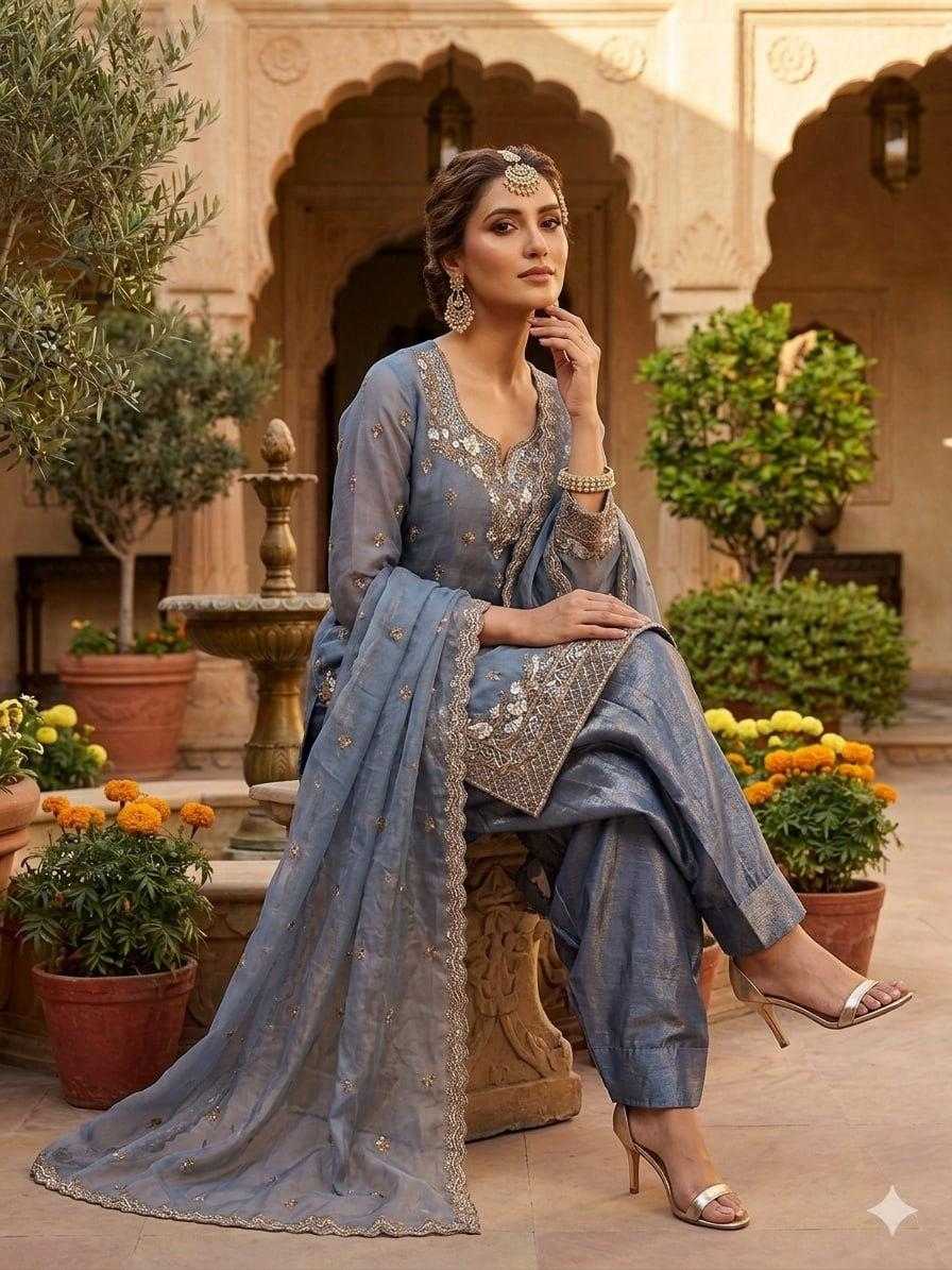 Fancy Embroidery Suit