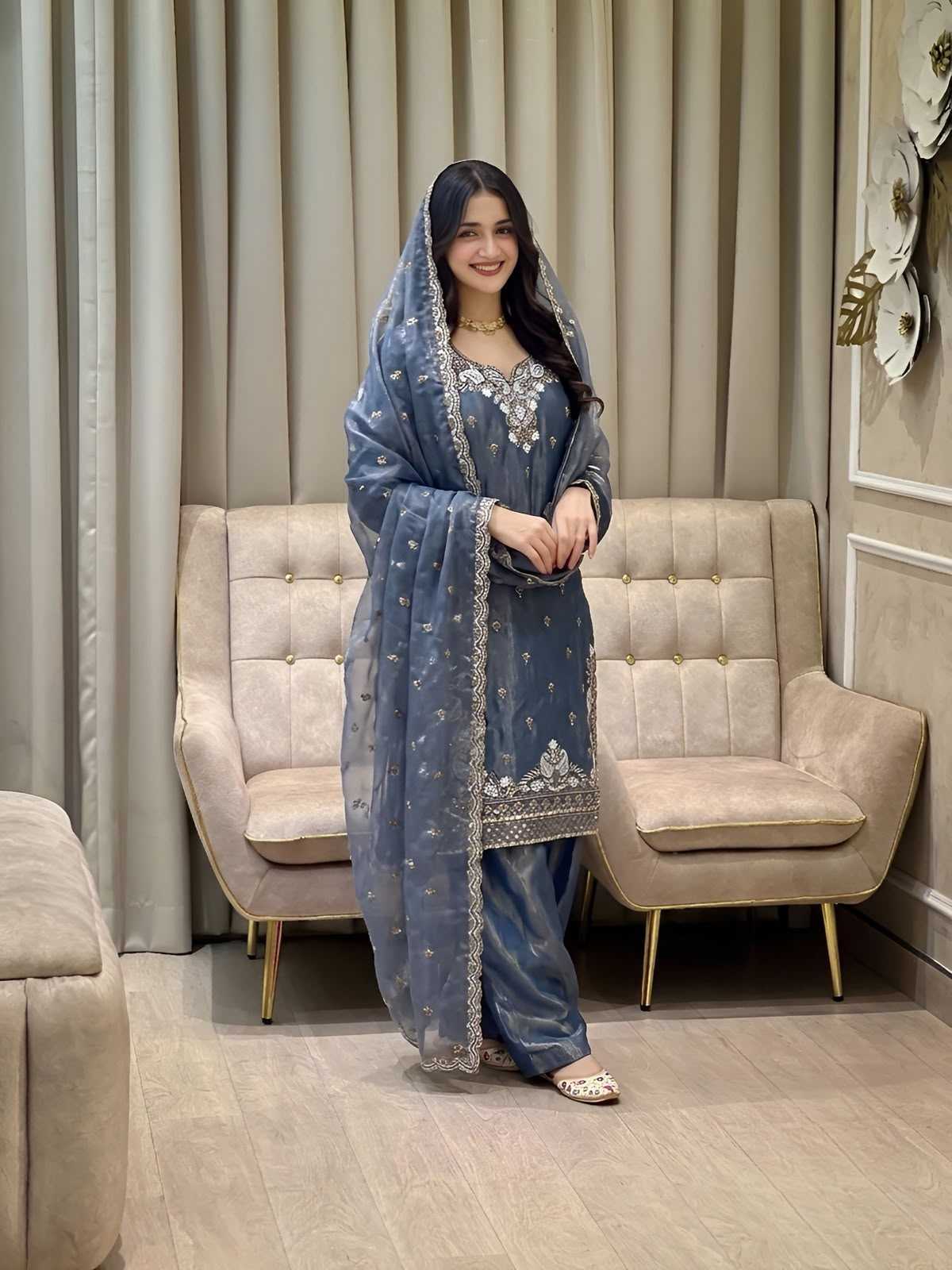 Fancy Embroidery Suit