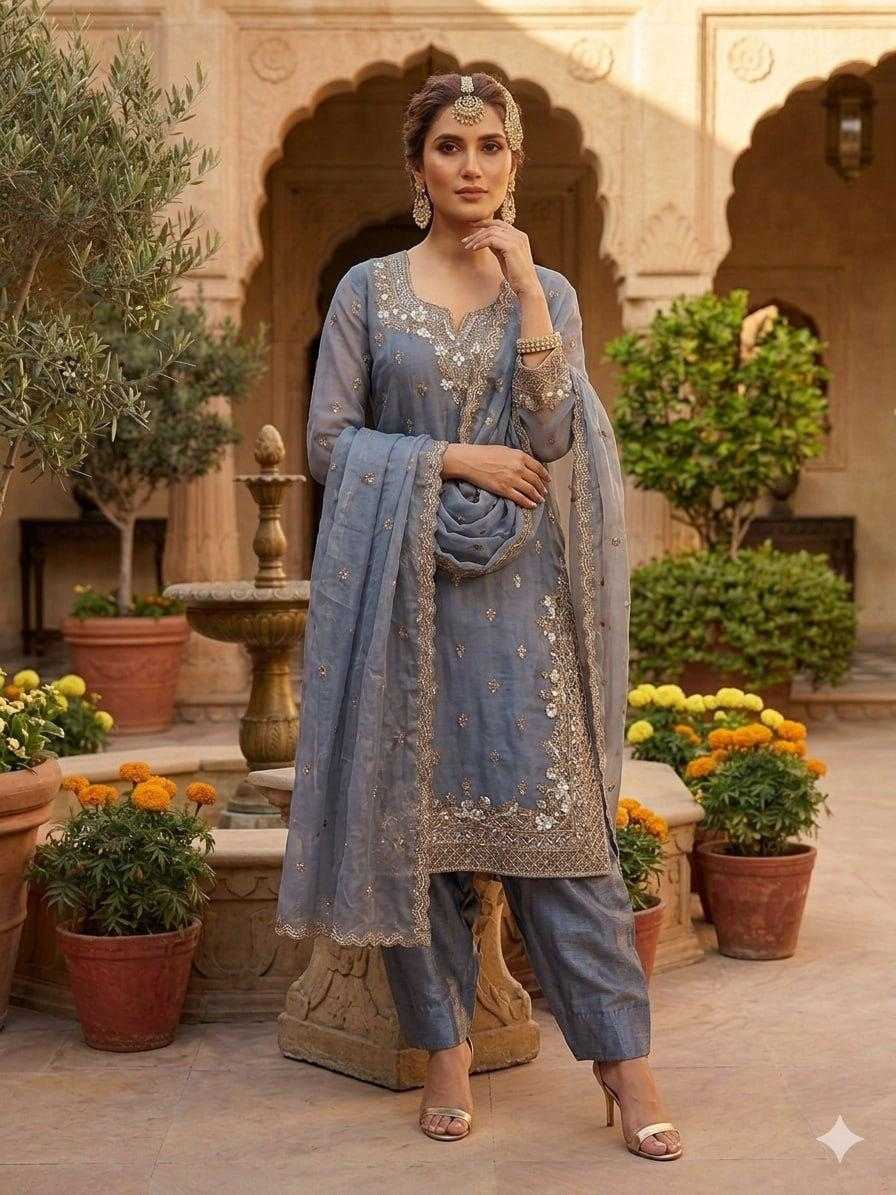 Fancy Embroidery Suit