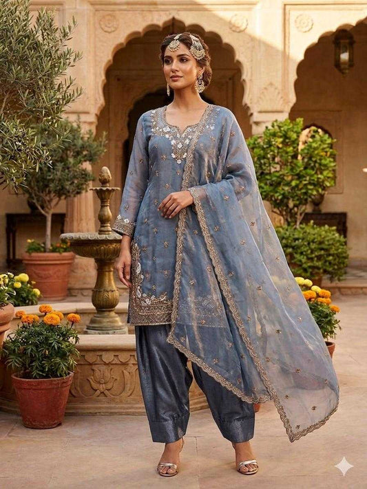 Fancy Embroidery Suit