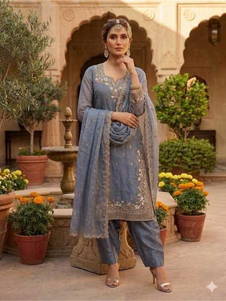 Fendy Embroidery Suit