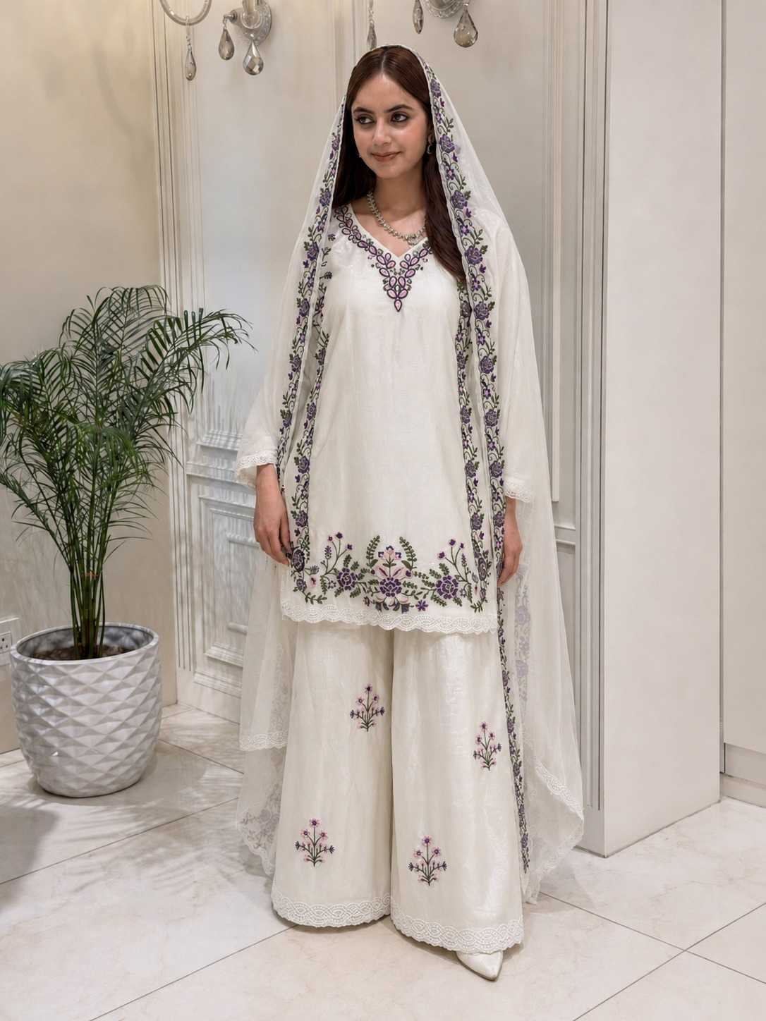 Fancy Embroidery Suit
